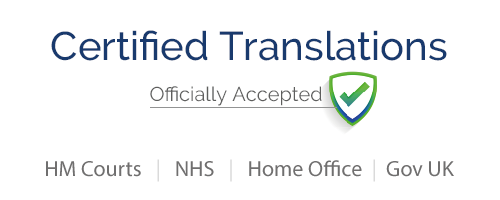 Certified Translations UK - Banner